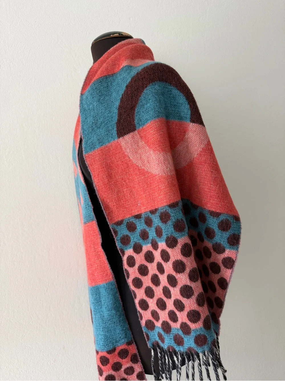 HENRIK VIBSKOV PINK PEYOTE SCARF